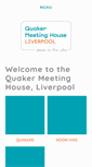 Mobile Screenshot of liverpoolquakers.org.uk