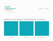 Tablet Screenshot of liverpoolquakers.org.uk
